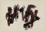 Peter Brüning, Untitled, 1957, Watercolour and Indian ink on card