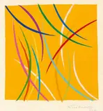 Piero Dorazio, Untitled, 1992, Gouache on paper