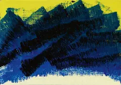 Hans Hartung, T 1966-R48, 1966, Vinyl on canvas