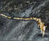 Karin Kneffel, Untitled, Around 1989, Oil on canvas