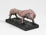 Markus Lüpertz, Löwe, 2014, Bronze, painted. Approx