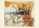 Sigmar Polke, Lackmus, 1995/1999, Colour offset on card