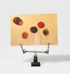 Thomas Schütte, Kartoffeldruck, 1990, Oil and watercolour on card