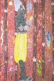 Seydou, The Eagle Man, 2017, Acrylic on canvas