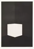 James Turrell, Squat (from: First Light), 1989, Aquatint etching on card