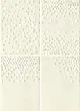 Wie weiss ist wissen die Weisen. Hommage à Günther Uecker by Günther Uecker, 1975, 4 embossings on card. Each, sold Jun 2020