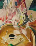 Gert Heinrich Wollheim, Die Zirkusreiterin, 1923, Oil on canvas