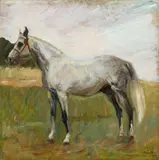 Max Slevogt, Stehender Schimmel