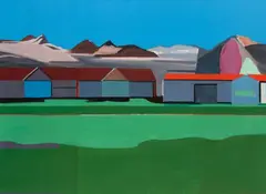Eberhard Havekost, Taglandschaft, 1994/1995, Oil on canvas