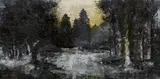 Yan Pei-ming, International Landscape, 2006, Oil on canvas