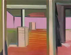 Thomas Scheibitz, Untitled, 1995/1996, Oil on canvas