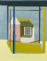 Thomas Scheibitz, Untitled, 1996, Oil on canvas