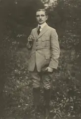 Dorfschullehrer by August Sander, 1921, Vintage gelatin silver print, sold Jun 2020