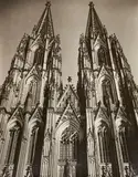 Karl Hugo Schmölz, Die drei Obergeschosse der Westfassade des Kölner Doms