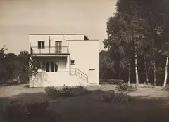 Ernst Scheel, Wochenendhaus in Reinbek, 1927, 2 vintage gelatin silver prints