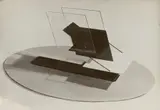 Hein Gorny, Raum-Konstruktionen (Plastik für einen Fliegerplatz), c. 1930, 3 vintage gelatin silver prints