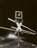 Ludwig Windstosser, Warnlicht, 1951, Vintage ferrotyped gelatin silver print on Leonar paper