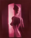 Erwin Blumenfeld, Cubistic Purple Nude, New York, 1949, Posthumous dye transfer print, printed