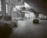Thomas Lüttge, Stopover, 1983, Selenium-toned gelatin silver print, printed