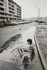 Ringstraße, Leipzig-Grünau by Harald Kirschner, 1983, Gelatin silver print, offered Jun 2020