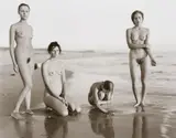 Jock Sturges, Laura, Allegra, Allison and Vanessa, Montalivet, France