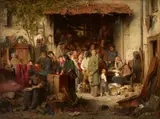 Hugo Kauffmann, The Auction