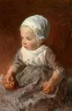 Jozef Israëls, Sitting girl