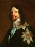 circle of Anthonis van Dyck, Portrait of Charles I, King of England, Oil on canvas (relined)