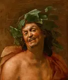 Jan van Dalen, Bacchus with an Ivy Crown, Oil on canvas (relined)