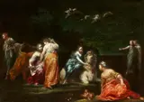 Giuseppe Maria Crespi, The Rape of Europa, Oil on canvas (relined)