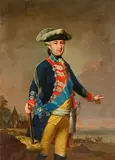 Anton Wilhelm Tischbein, Portrait of Wilhelm IX, Landgrave of Hesse-Kassel, later Prince Elector Wilhelm I, Oil on canvas (relined)
