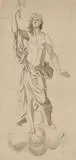The Ascension of Christ by Italian School late 18th century, Grey ink and wash, offered May 2020