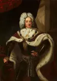 German School 18th century, Portrait of Friedrich I, King in Prussia, Oil on canvas (relined)