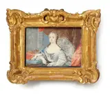 Friedrich Meckseper, A portrait miniature of Queen Luisa Ulrika of Sweden