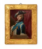 Spanish School, A portrait miniature of Friedrich II