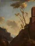 Netherlandish School 17th century, Southern Landscape