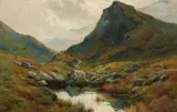 Alfred de Breanski, Honister Pass in Cumberland
