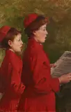 Gotthardt Kuehl, Study of two Choir Boys