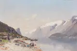 Georg Anton Rasmussen, Fjord Landscape