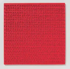 Bernard Aubertin, Clous 66 Nr. 1018, 1966, Acrylic and nails on board