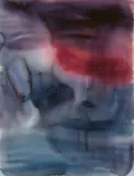Herbert Brandl, Untitled, 1997, Watercolour on card