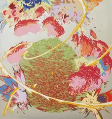 Fernanda Brunet, A-WBO!, 2009, Acrylic on canvas