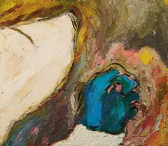 Untitled by Pier Paolo Calzolari, 1983, Mixed media on wood, sold Dec 2019