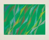 Piero Dorazio, La Ribambelle des Gobelins, 1992, 5 colour silkscreens on card