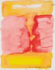 Mark Rothko Kiss by Rainer Fetting, 1978, Watercolour on paper, sold Dec 2019