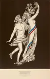 Ian Hamilton Finlay, Scottish Zulu. After Bernini, 1970/1987, 2 works: one silkscreen and one colour lithograph on card