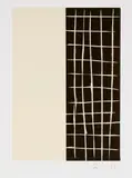 Untitled by Günther Förg, 1989, 3 works: each linocut on card. Each, sold Dec 2019