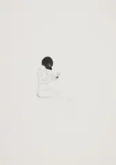 Rachel Goodyear, Match Girl, 2007, Pencil on paper