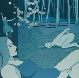 Jun Hasegawa, Blue Square Painting, 2002, Gloss paint on canvas