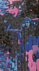 Katrin Heichel, Die Tragödie, 2004, Mixed media on canvas